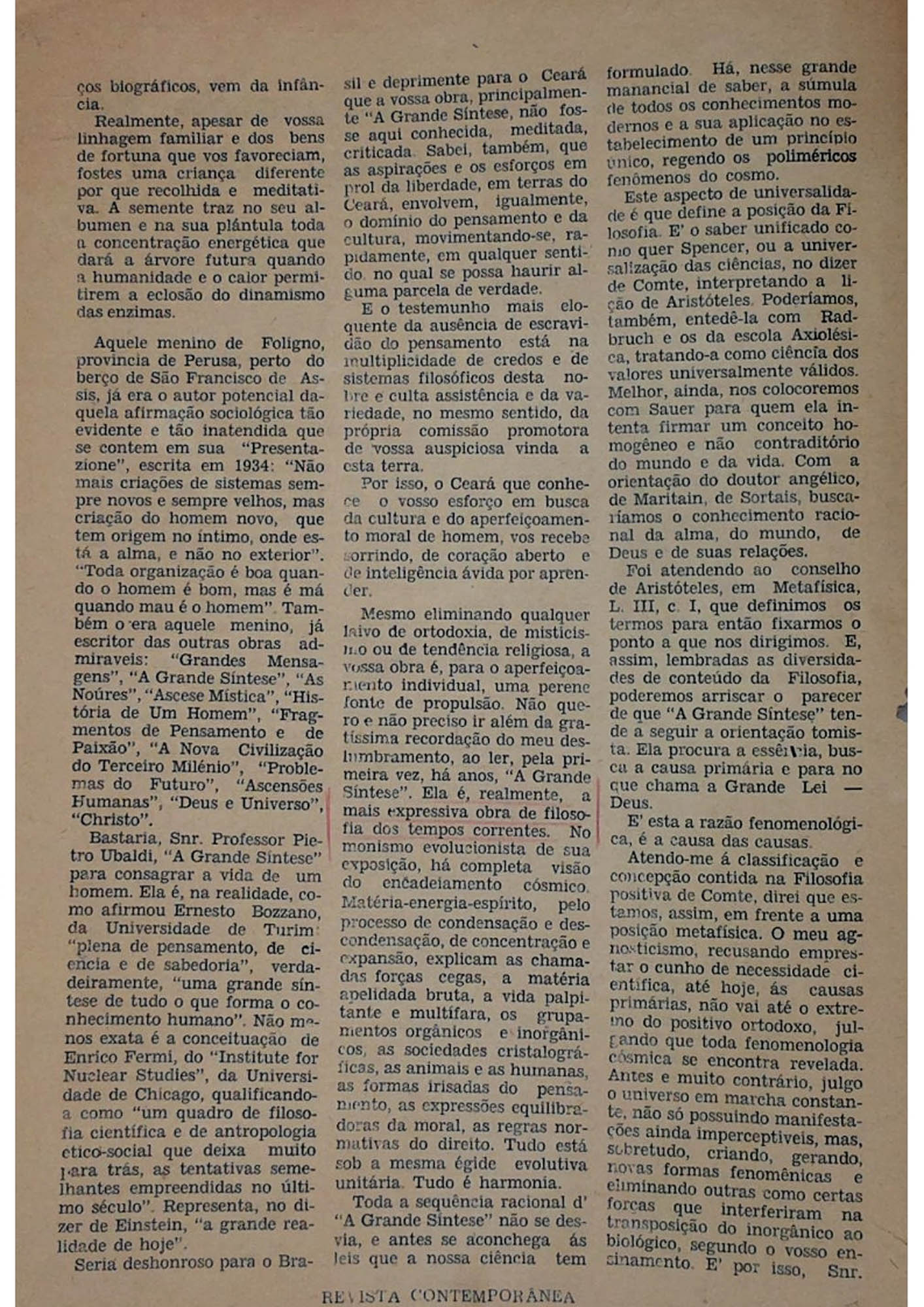 JN – 1924 (24 DE DEZEMBRO) DISCURSO DO PROF. HERIVALDO DA COSTA AO PROF. PI (