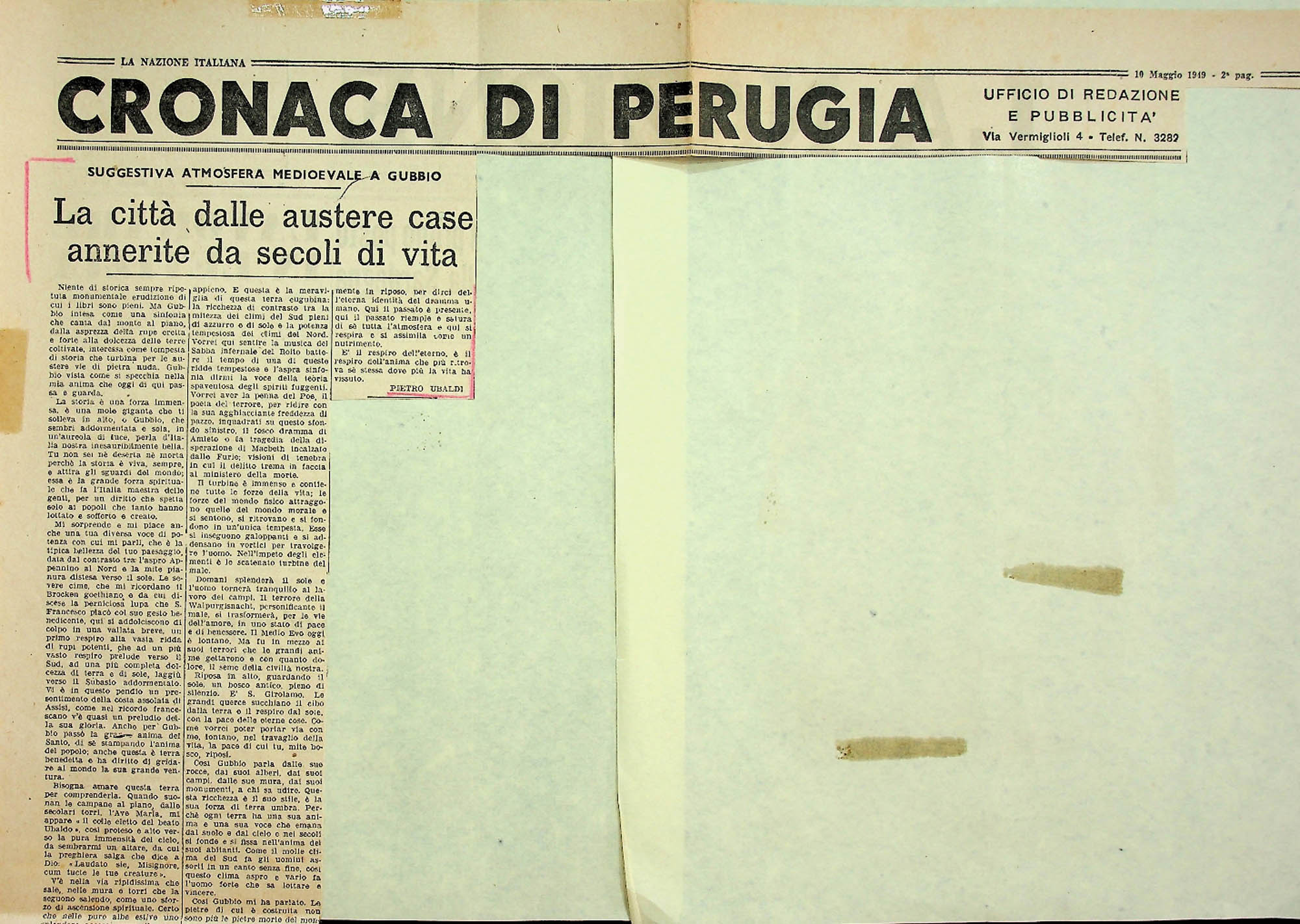 JN – 1949 (10 DE MAGGIO) LA NAZIONE ITA (1)