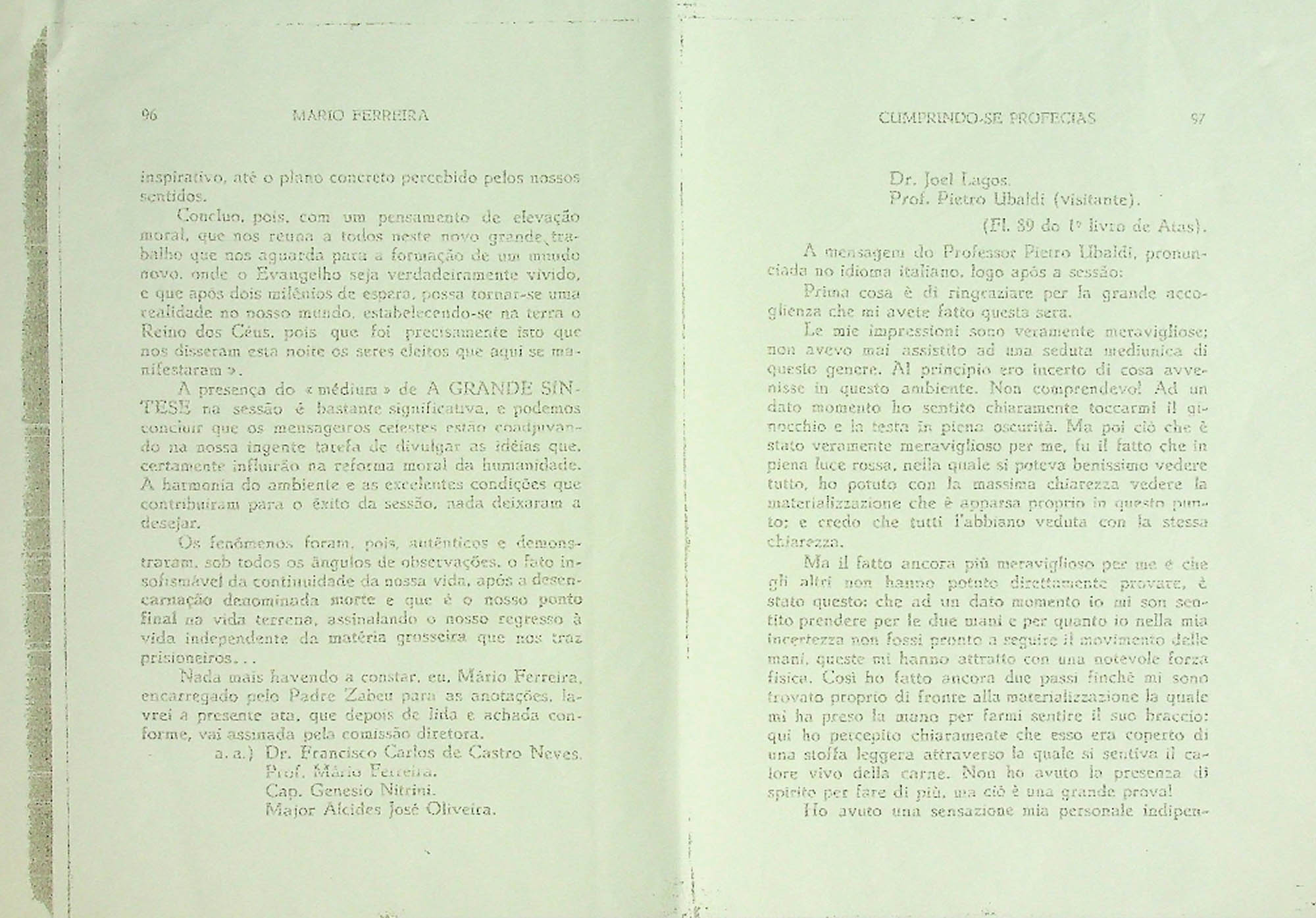 JN – 1951 (09 DE AGOSTO) OS ESPÍRITOS HOMENAGEARAM O PROFESSOR PIETRO UBALDI (6)
