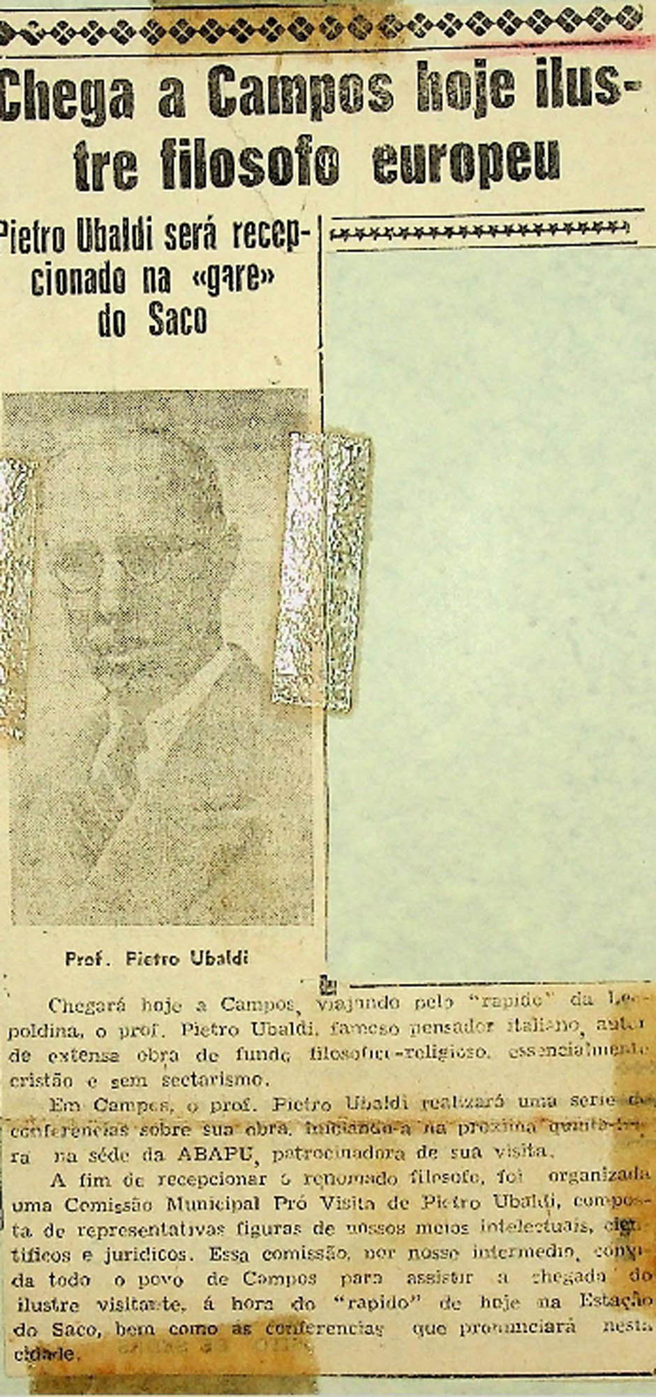 JN – 1952 – CONFERENCIA EM CAMPOS (1)