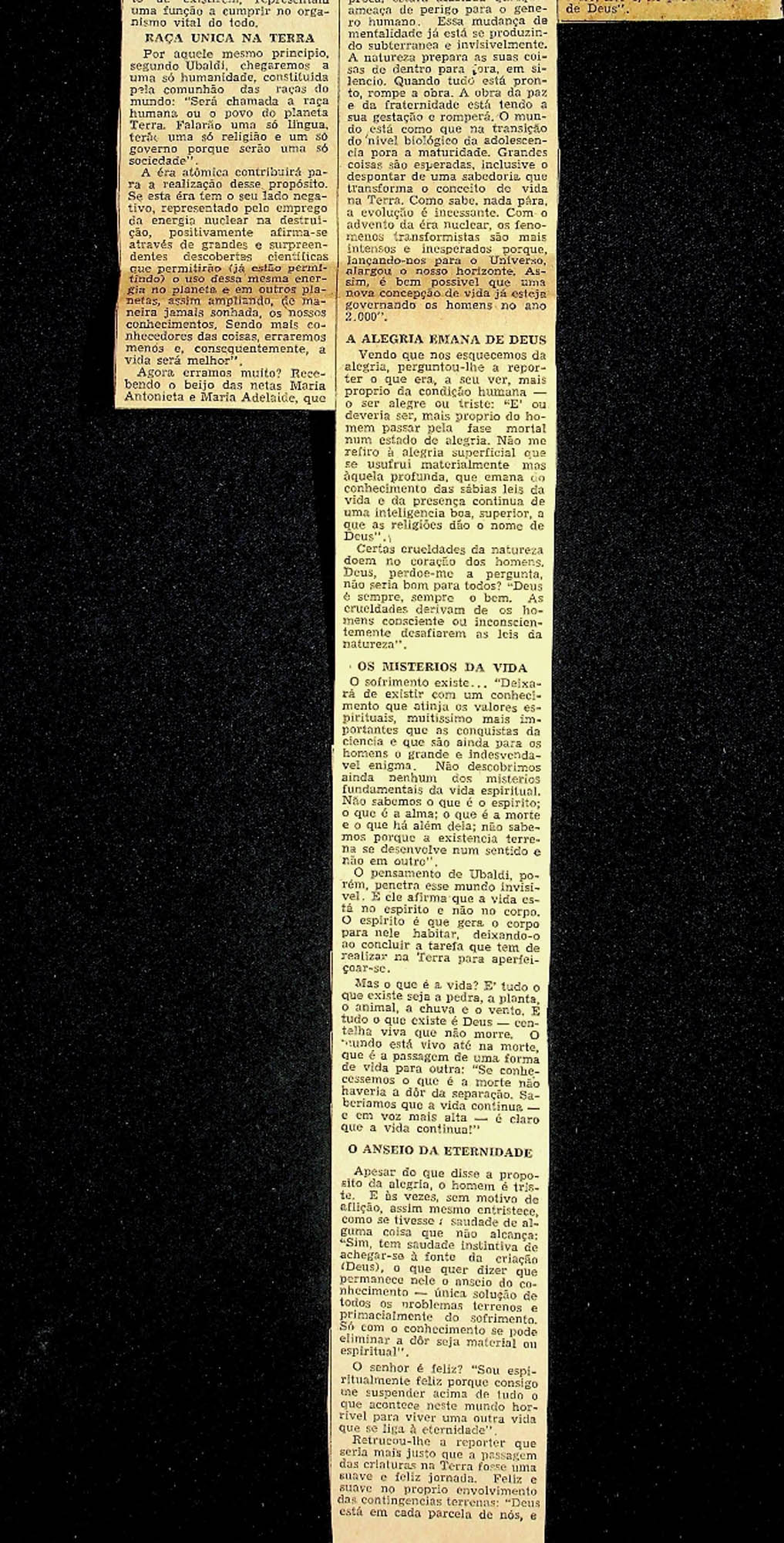 JN – 1961 (21 DE SETEMBRO) CONCEBE-SE NO BRASIL DE TODAS (