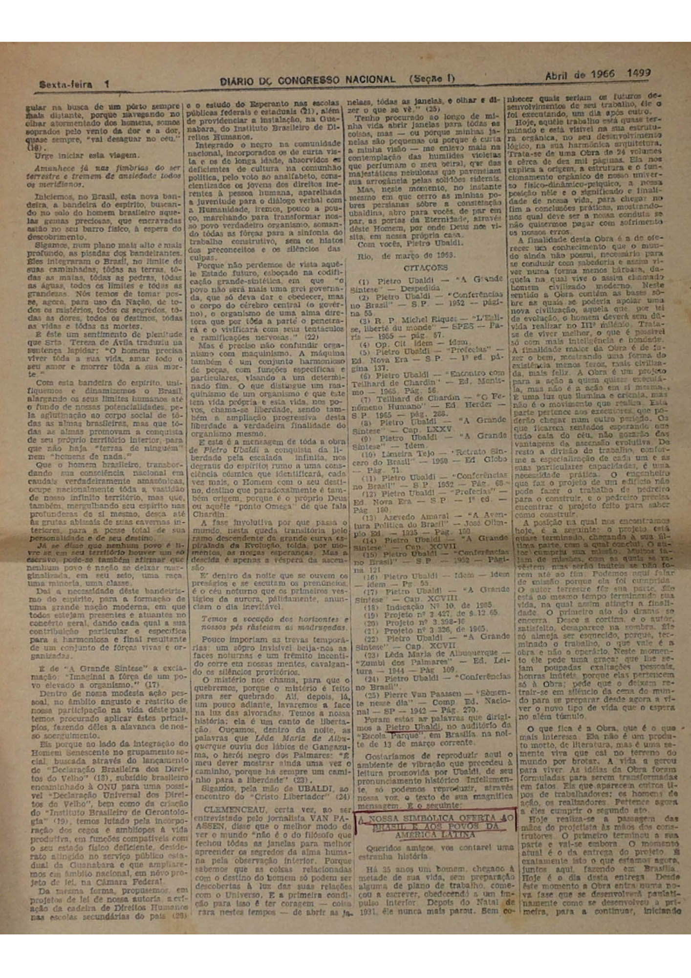 JN – 1966 (ABRIL) DISCURSO PROFERIDO PELO DEPUTADO NOR ( (3)