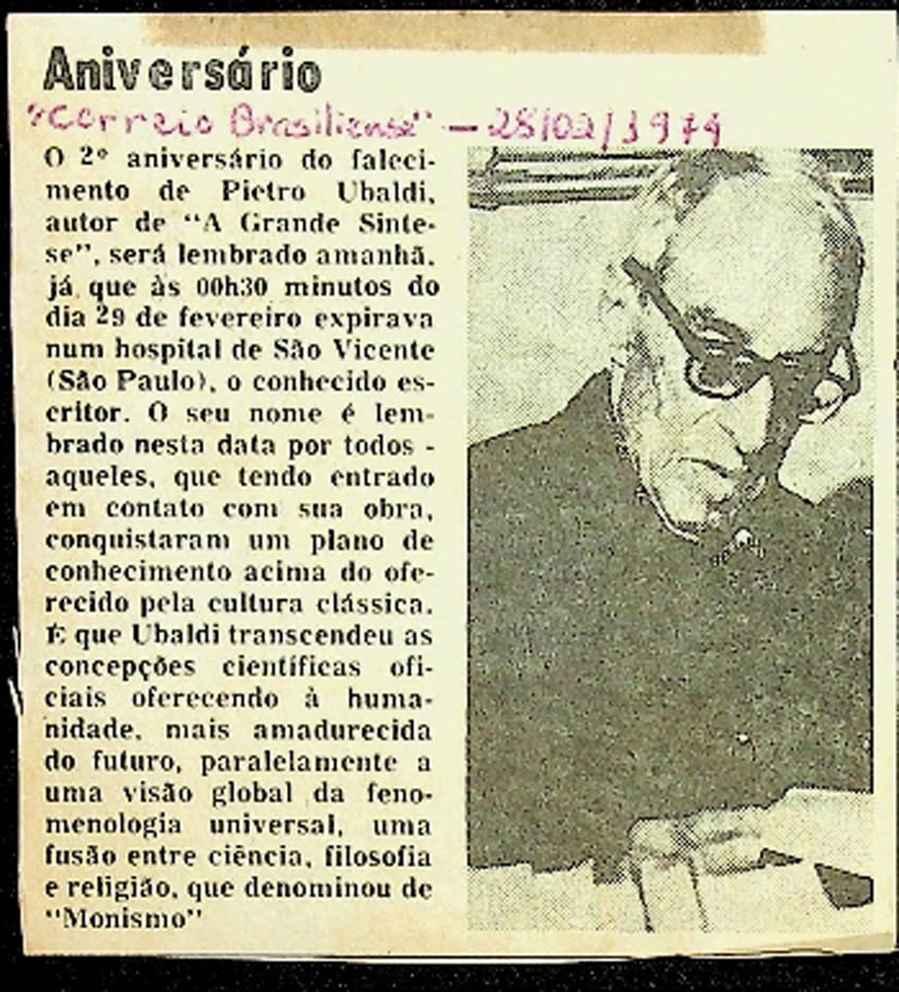 JN – 1974 (28 DE FEVEREIRO) ANIVERSÁRIO