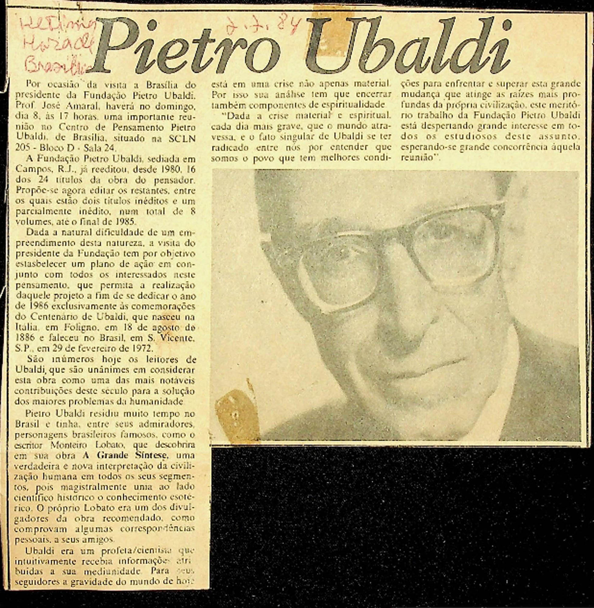 JN – 1984 (02 DE JULHO) PIETRO UBALDI