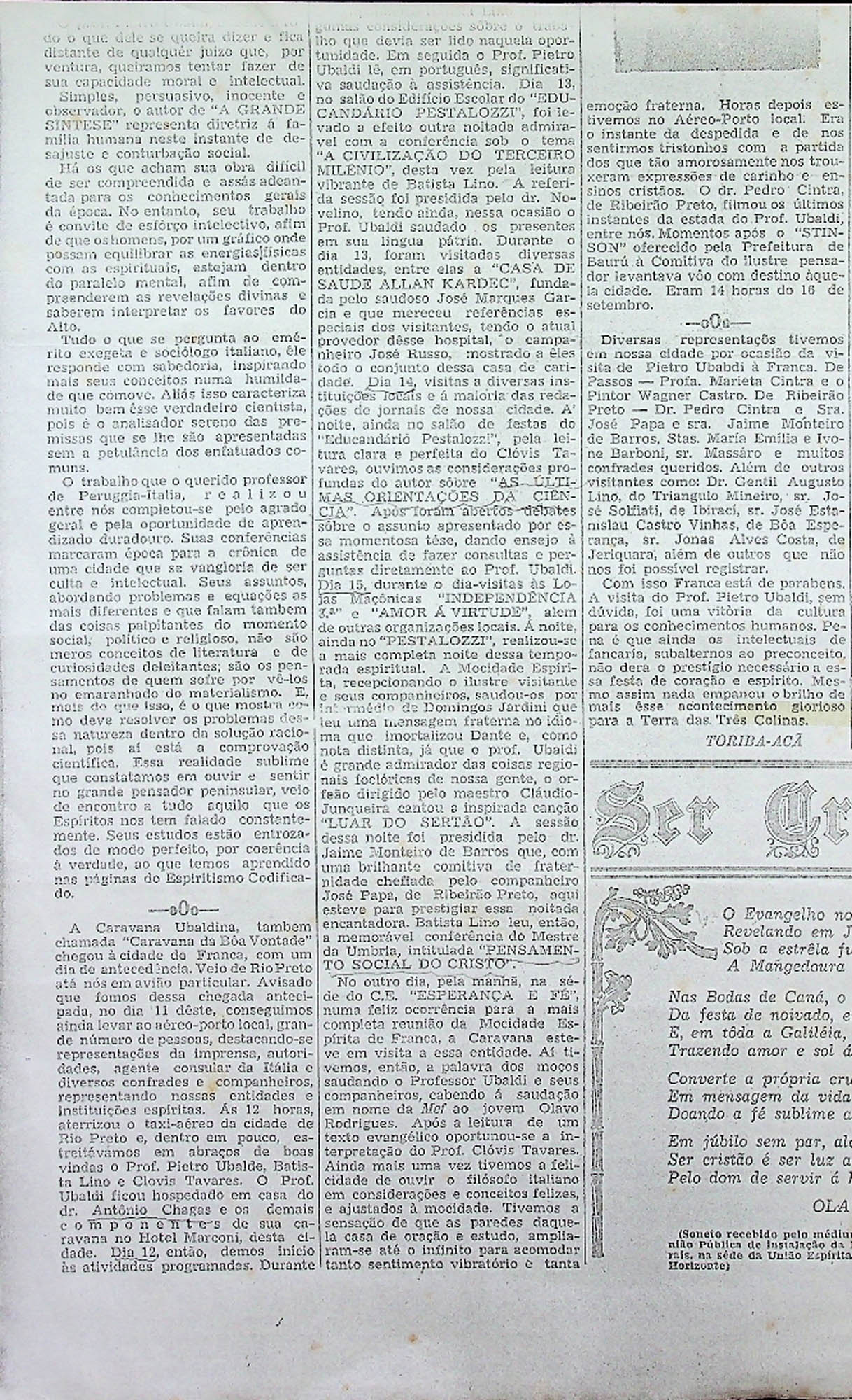 JN A NOVA ERA – 1951 (30 DE SETEMBRO) E_COS DA VISITA DO PROFESSOR PI (