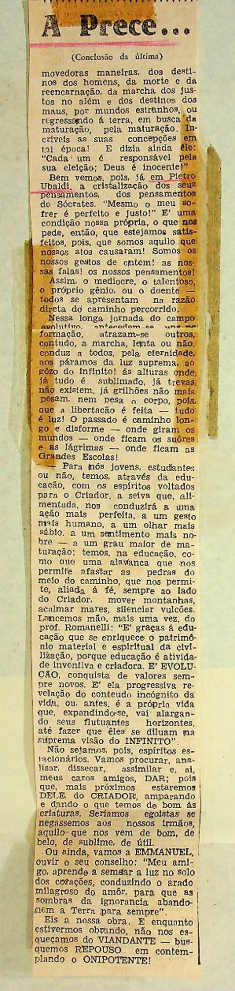 JN – A PRECE… (CONCLUSÃO DA ÚLTIMA)