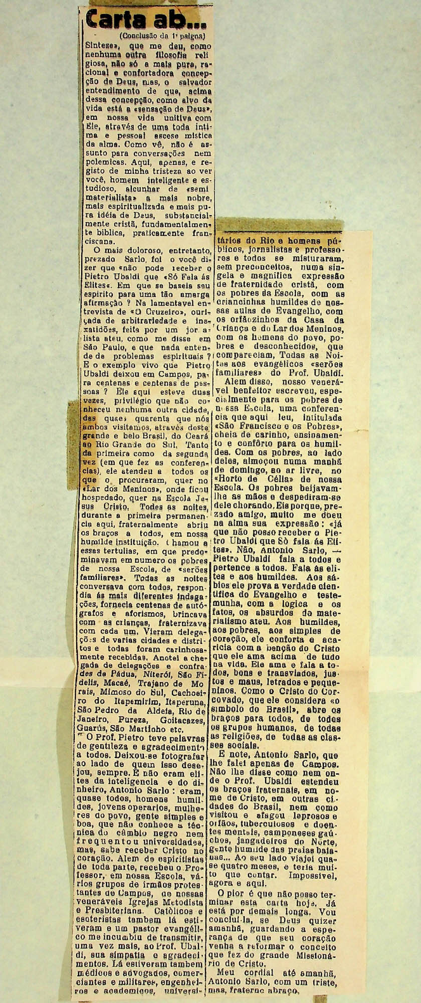 JN – CARTA AB… (CONCLUSÃO DA 1ª DA PÁGINA)