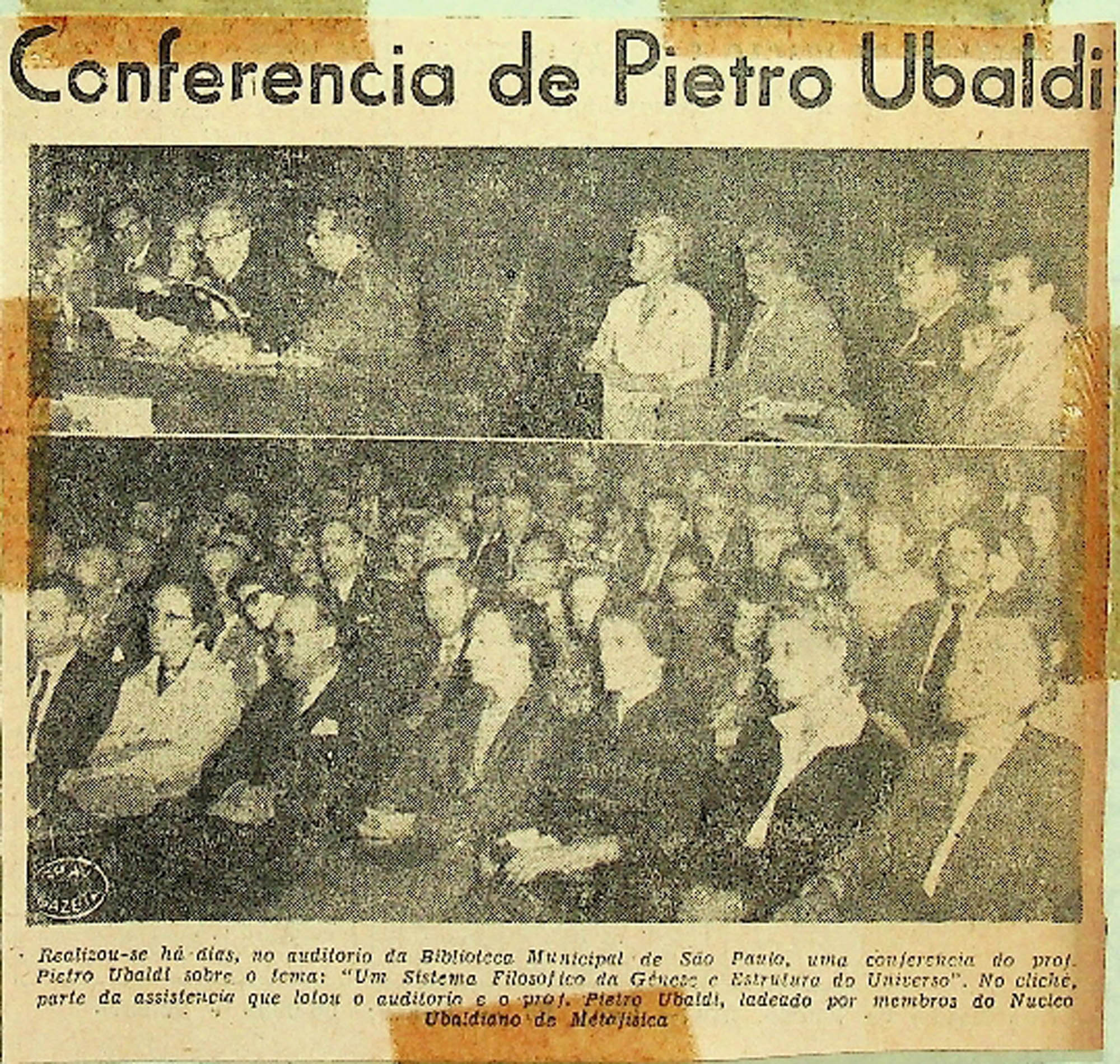 JN – CONFERENCIA DE PIETRO UBALDI