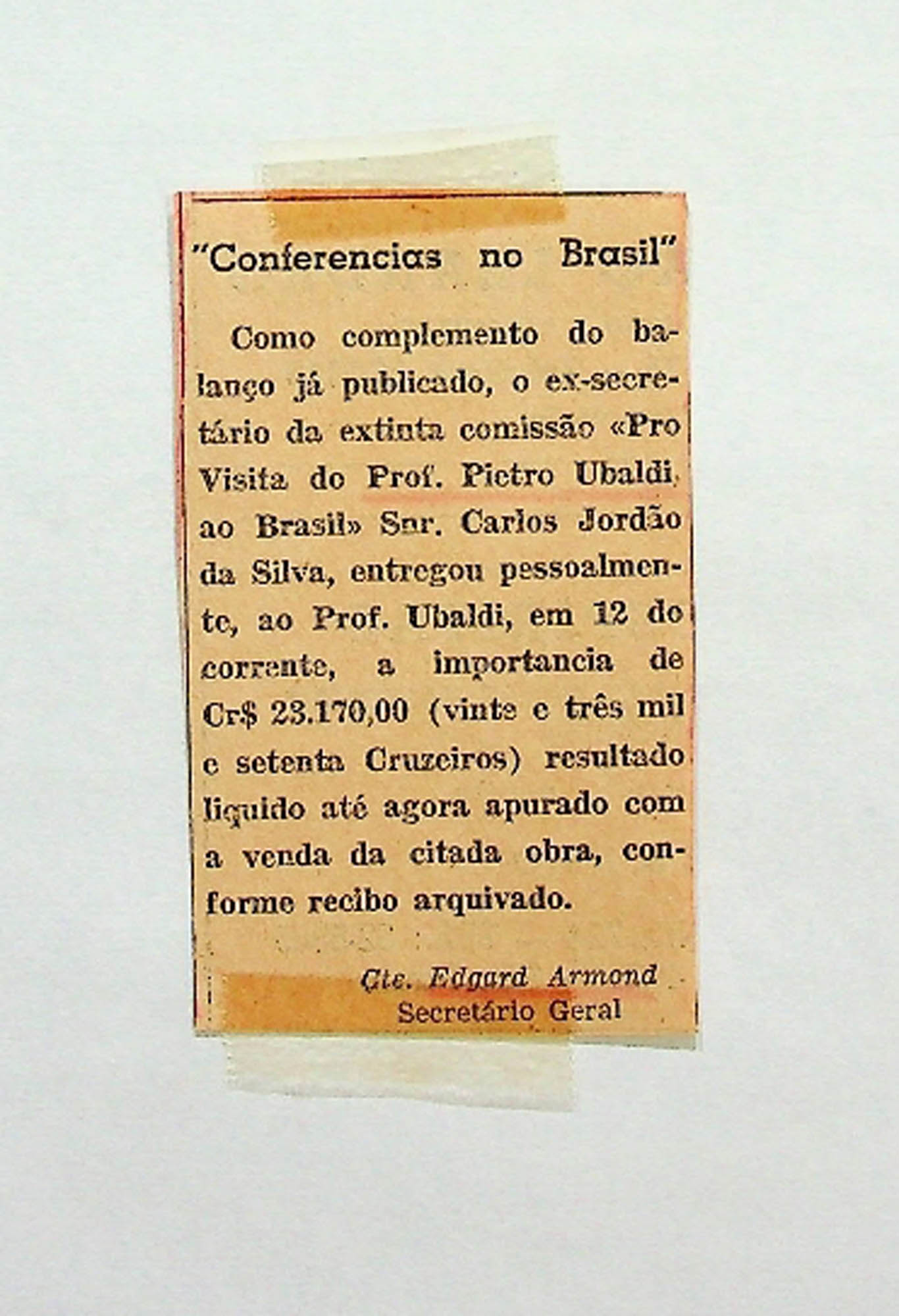 JN – CONFERENCIAS NO BRASIL