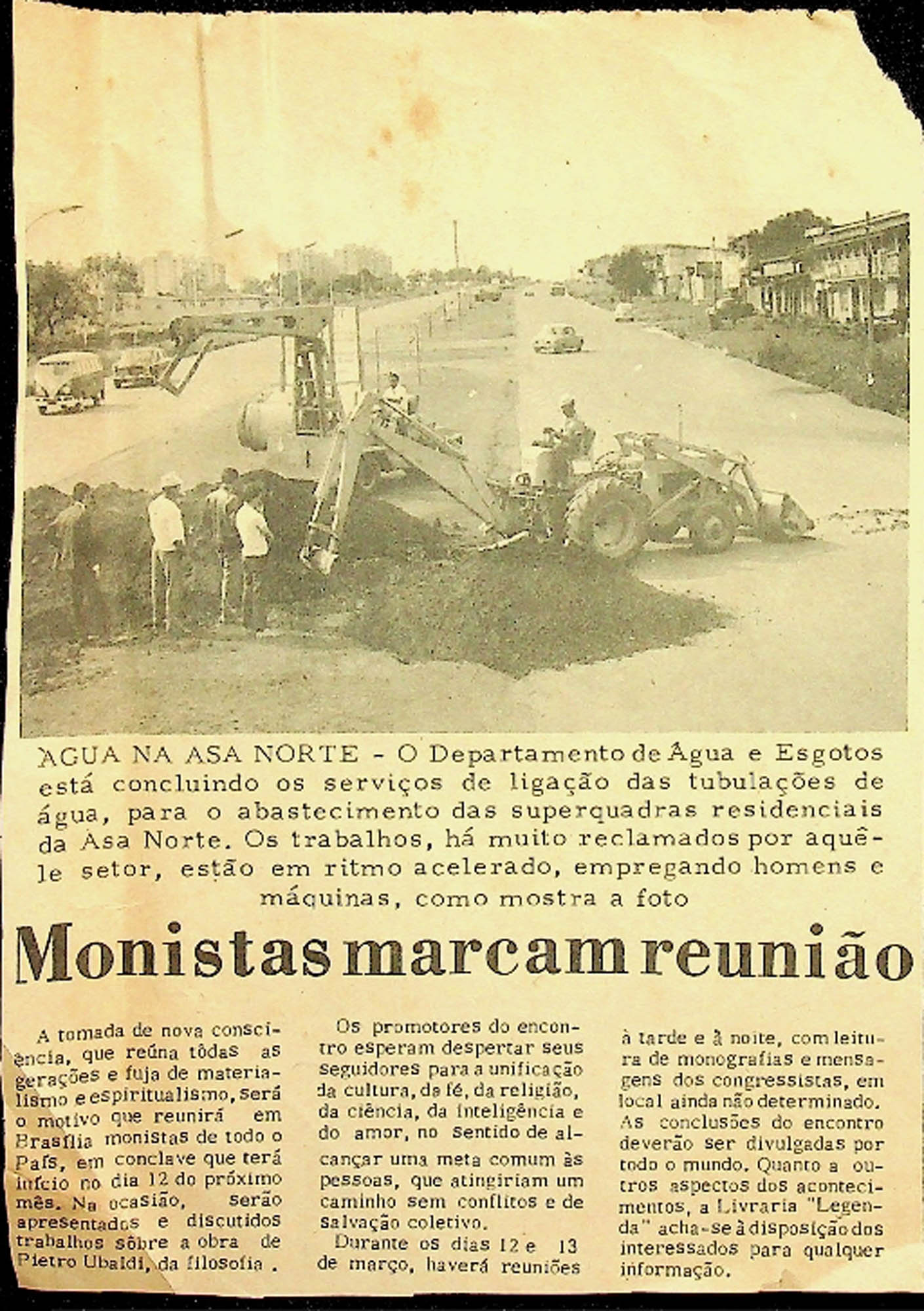 JN – MONISTAS MARCAM REUNIÃO