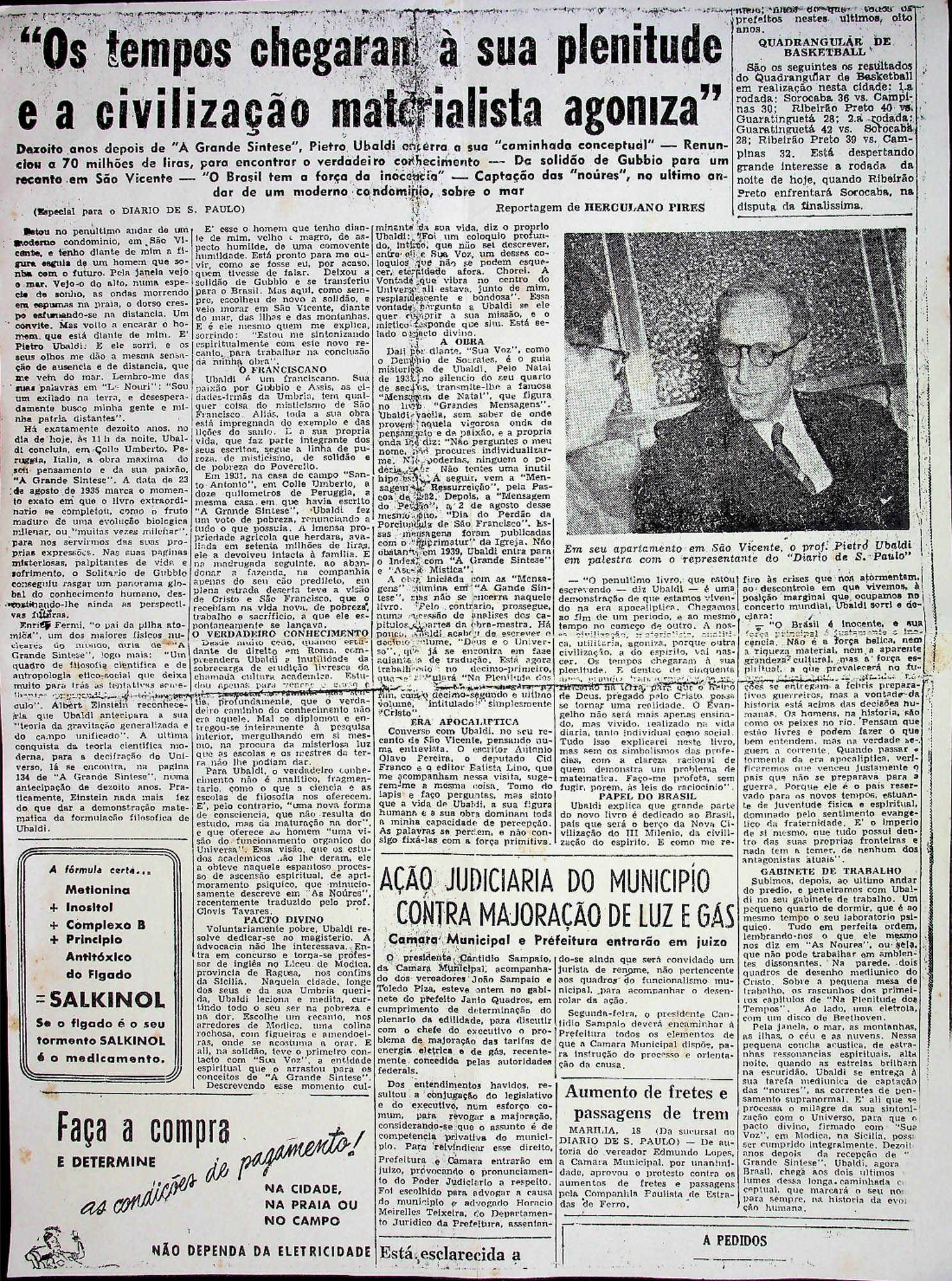JN – OS TEMPOS CHEGARAM À SUA PLENITUDE E A CIVILIZAÇÃO MATERIALISTA AGONIZA 2