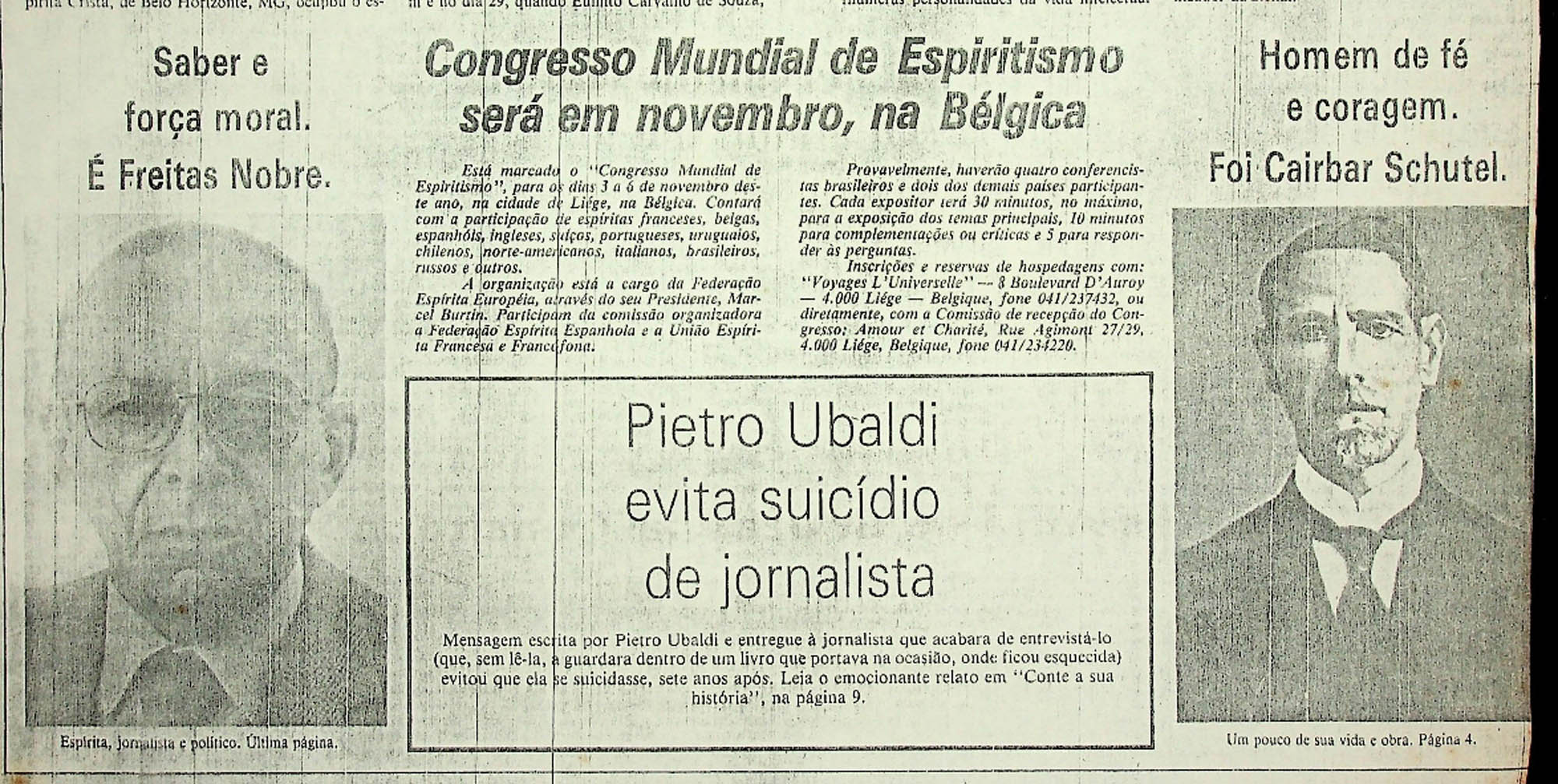 JN – PIETRO UBALDI EVITA SUICIDIO DE JORNALISTA